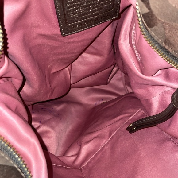 Coach brown monogram large bag - Picture 11 of 11